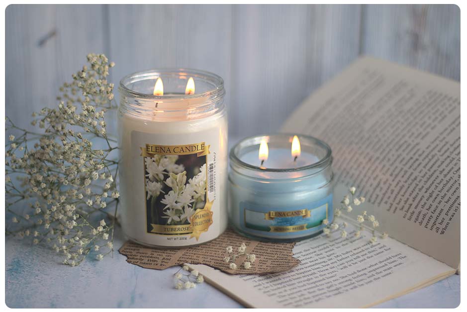 شمع معطر النا رایحه گل مریم