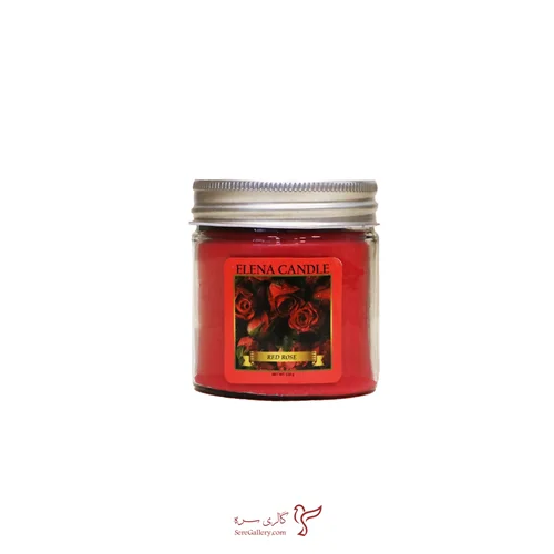 شمع معطر النا رایحه رز قرمز – 120 گرم